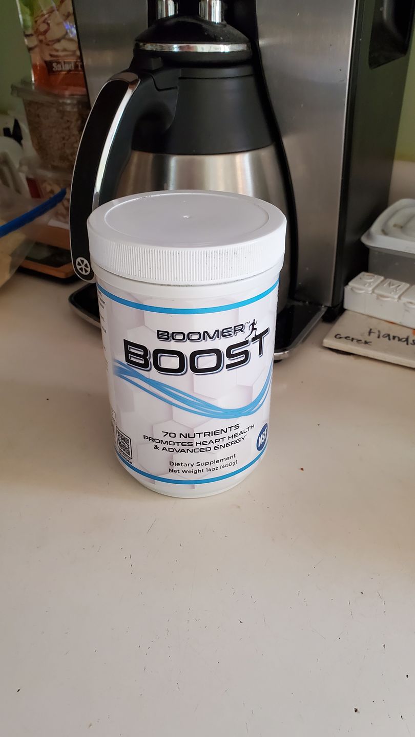 Customer photo review of Boomer Boost