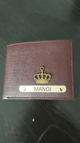 Customer photo review of Premium Quality Men's Wallet With Name & Charm