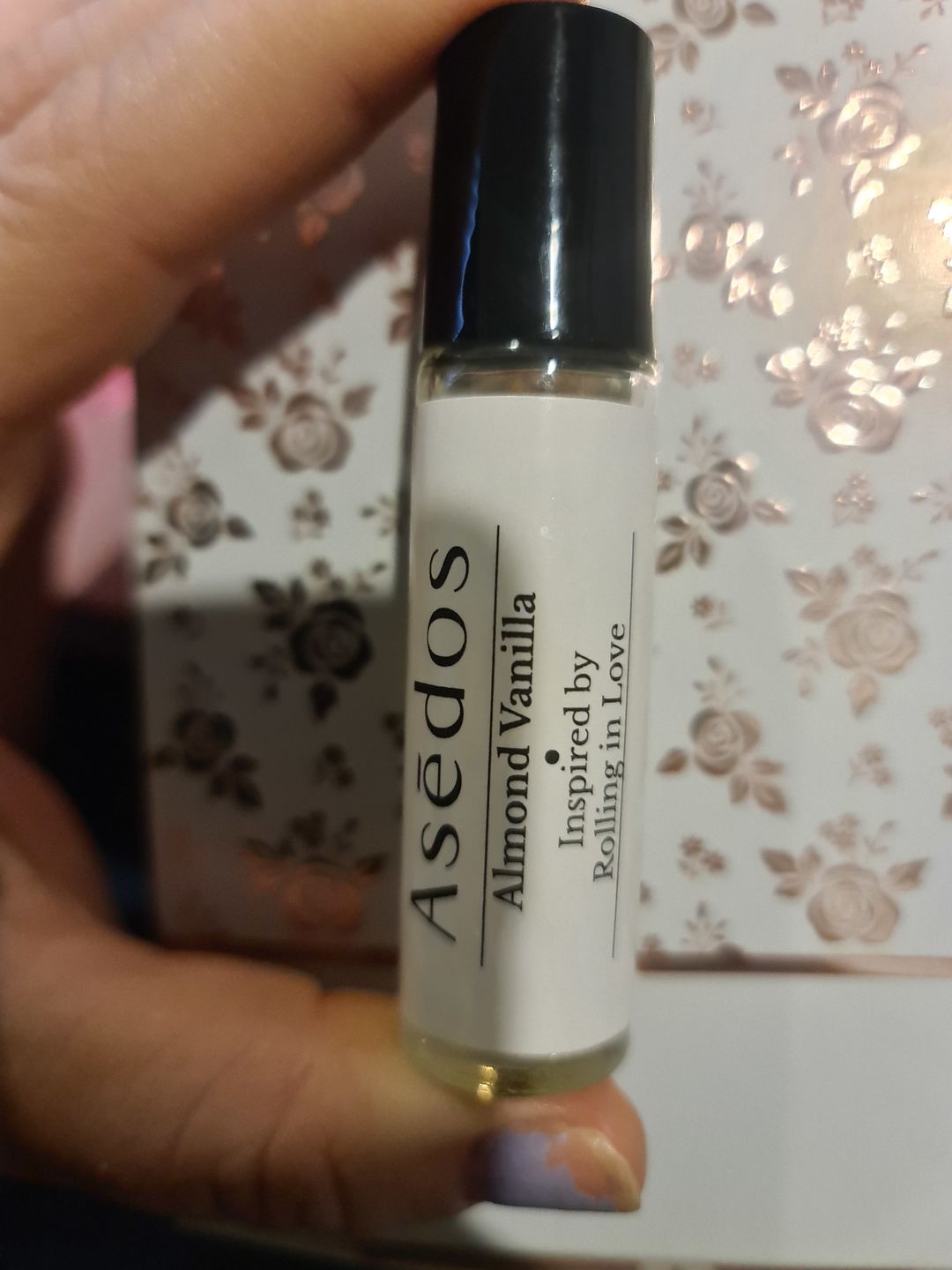 Customer photo review of ALMOND VANILLA PERFUME OIL
