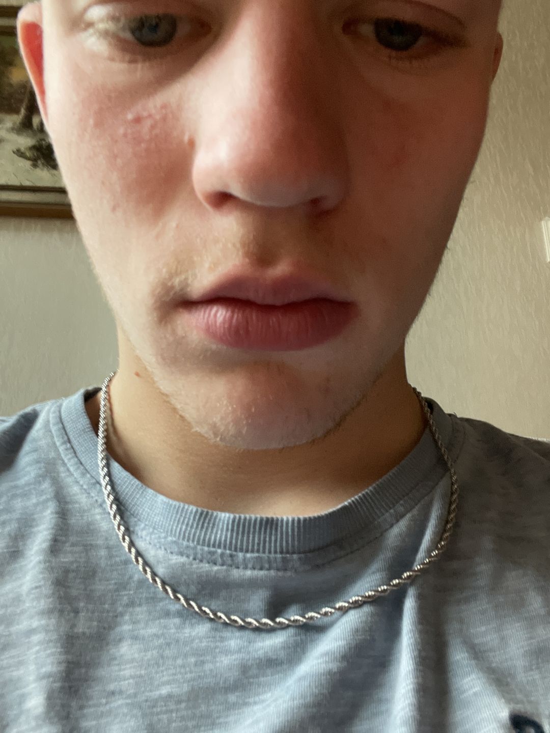 Customer photo review of CLEAN CUBANA. - 6MM WHITE GOLD