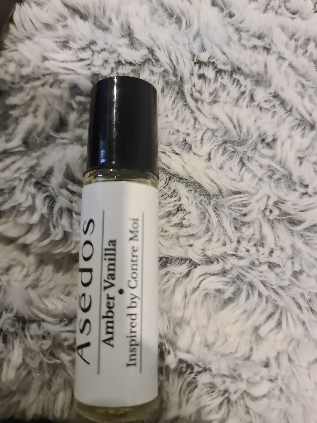 Customer photo review of AMBER VANILLA PERFUME OIL