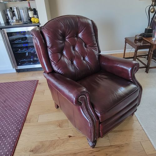 Customer photo review of Clyde's Leather Conditioning Cream