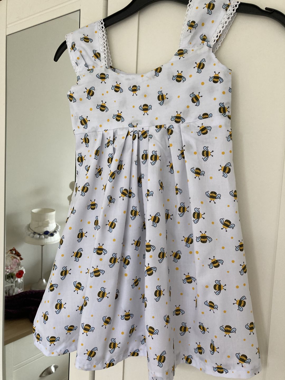 Customer photo review of Bees and Dots Polycotton Fabric