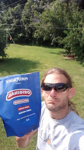 Customer photo review of Original (unflavored) Casein Protein