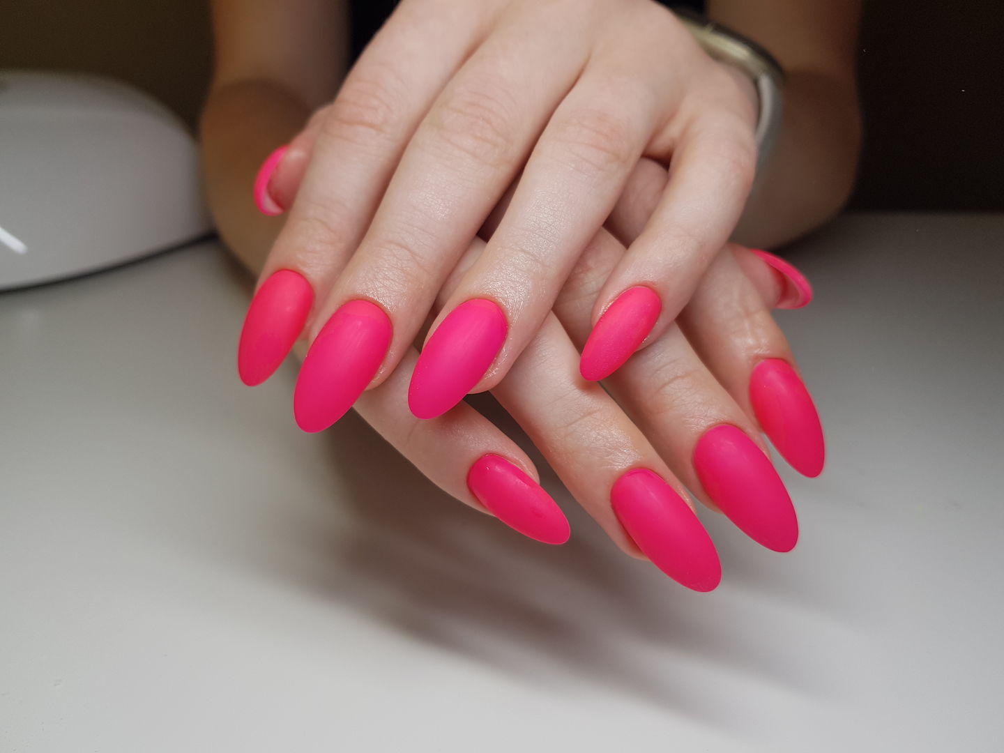 Customer photo review of Semilac 051 French Beige Milk UV Gel Polish 7ml