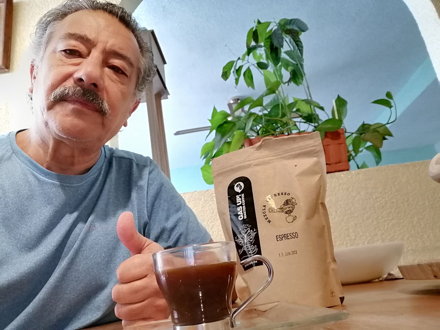 Customer photo review of Mezcla Espresso