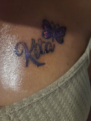 Customer photo review of Signature Tattoo Numbing Cream