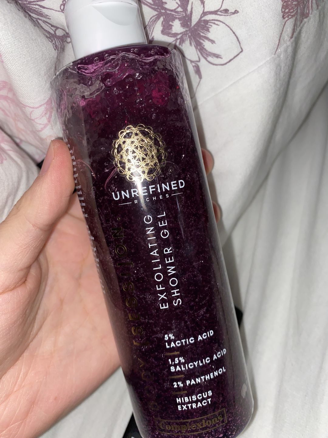 Customer photo review of BODY [SESSI]ON. - Exfoliating Shower Gel