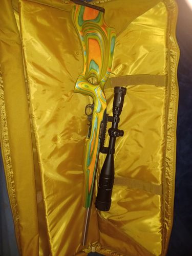 Customer photo review of Sniper 6-24x50mm Scope W Front AO Adjustment. Red/Blue/Green mil-dot Reticle