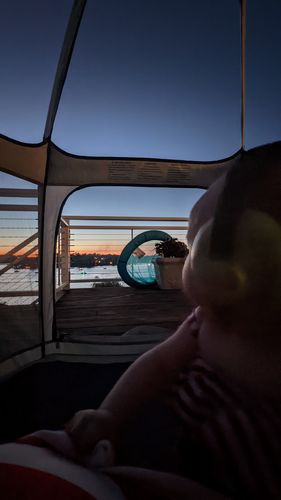 Customer photo review of Pop N' Go® Playpen
