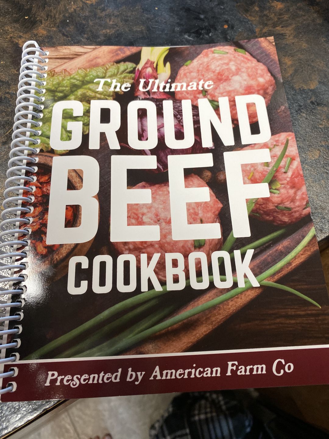 Customer photo review of NEW! The Ultimate Ground Beef Cookbook! - PREORDER