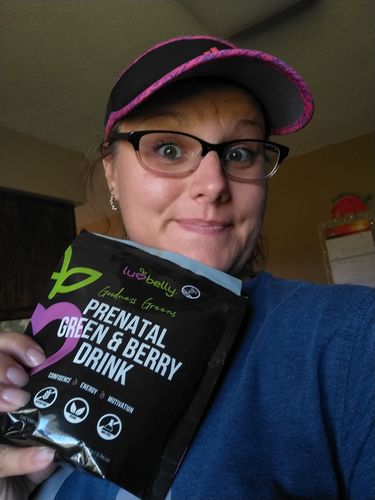 Customer photo review of Best Greens Powder for Pregnancy