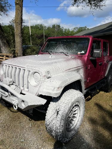 Customer photo review of Blackline Ballistic Extreme Foaming Shampoo