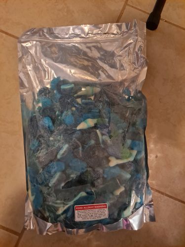 Customer photo review of Blue Raspberry Mix