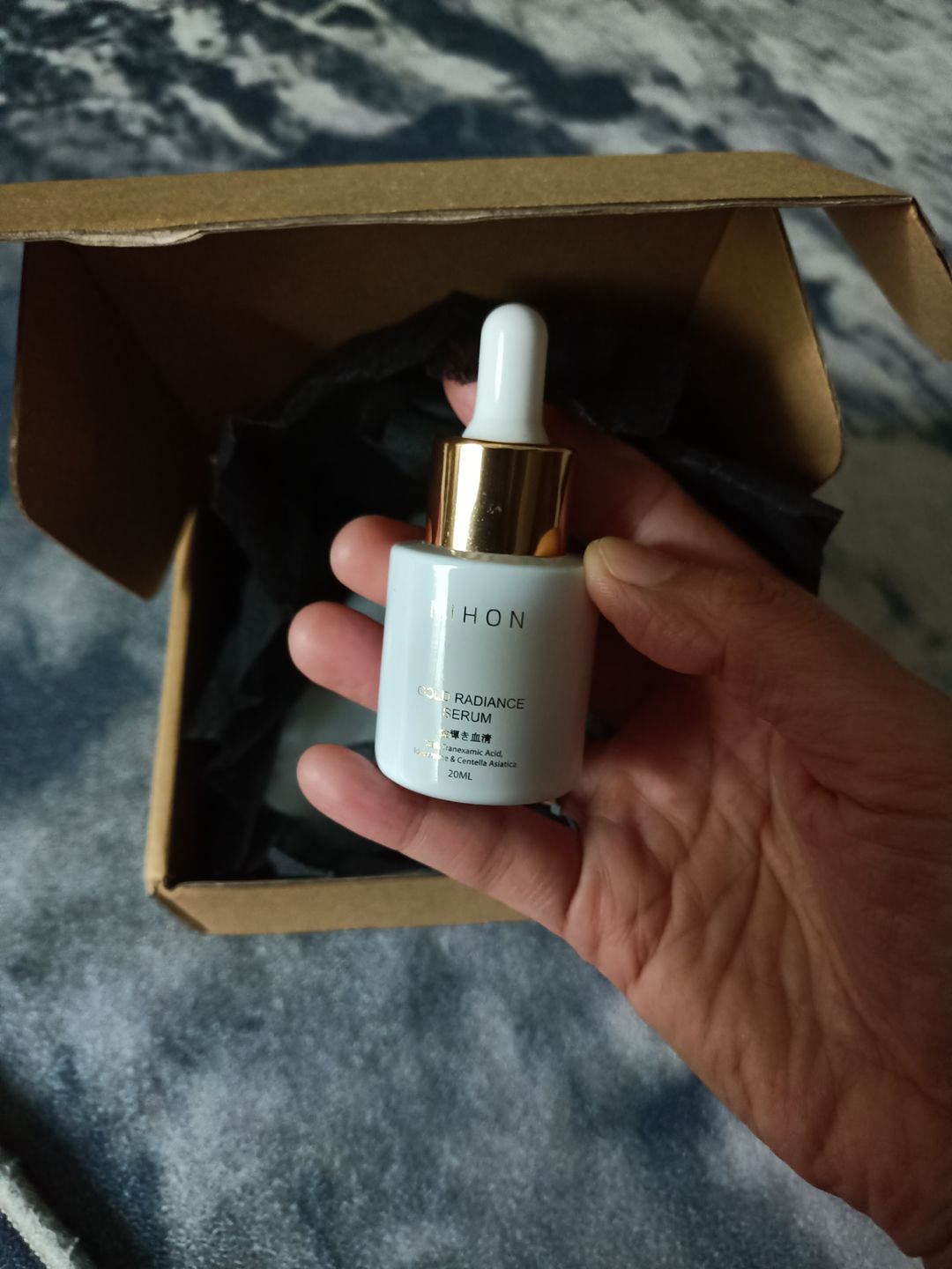 Customer photo review of GOLD FACE SET