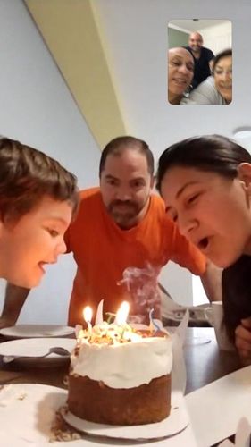 Customer photo review of CHEESECAKE DE ZANAHORIA MELOSO