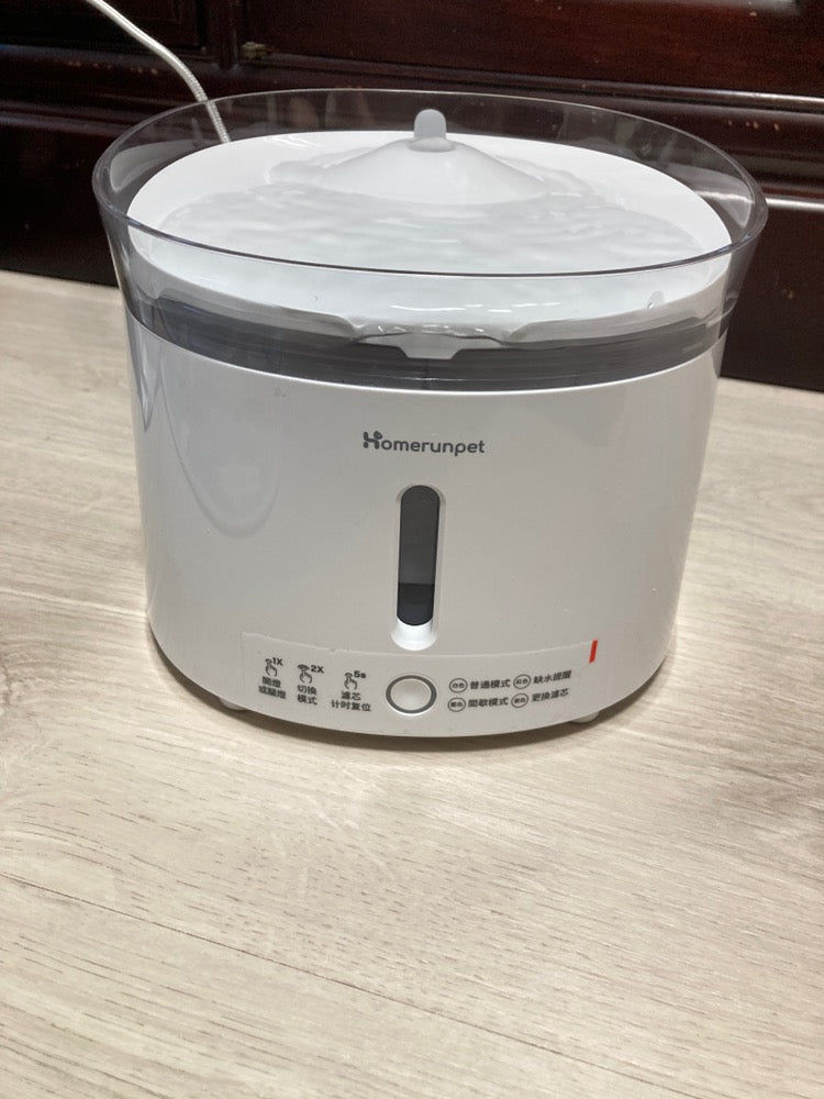 Customer photo review of 霍曼無線水泵寵物飲水機