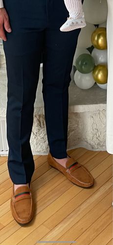 Customer photo review of Spring Autumn Suede Leather Boat Shoes