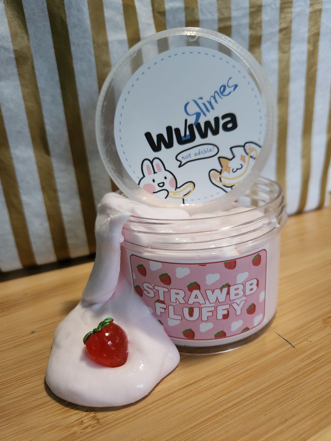 Customer photo review of Strawberry Fluffy