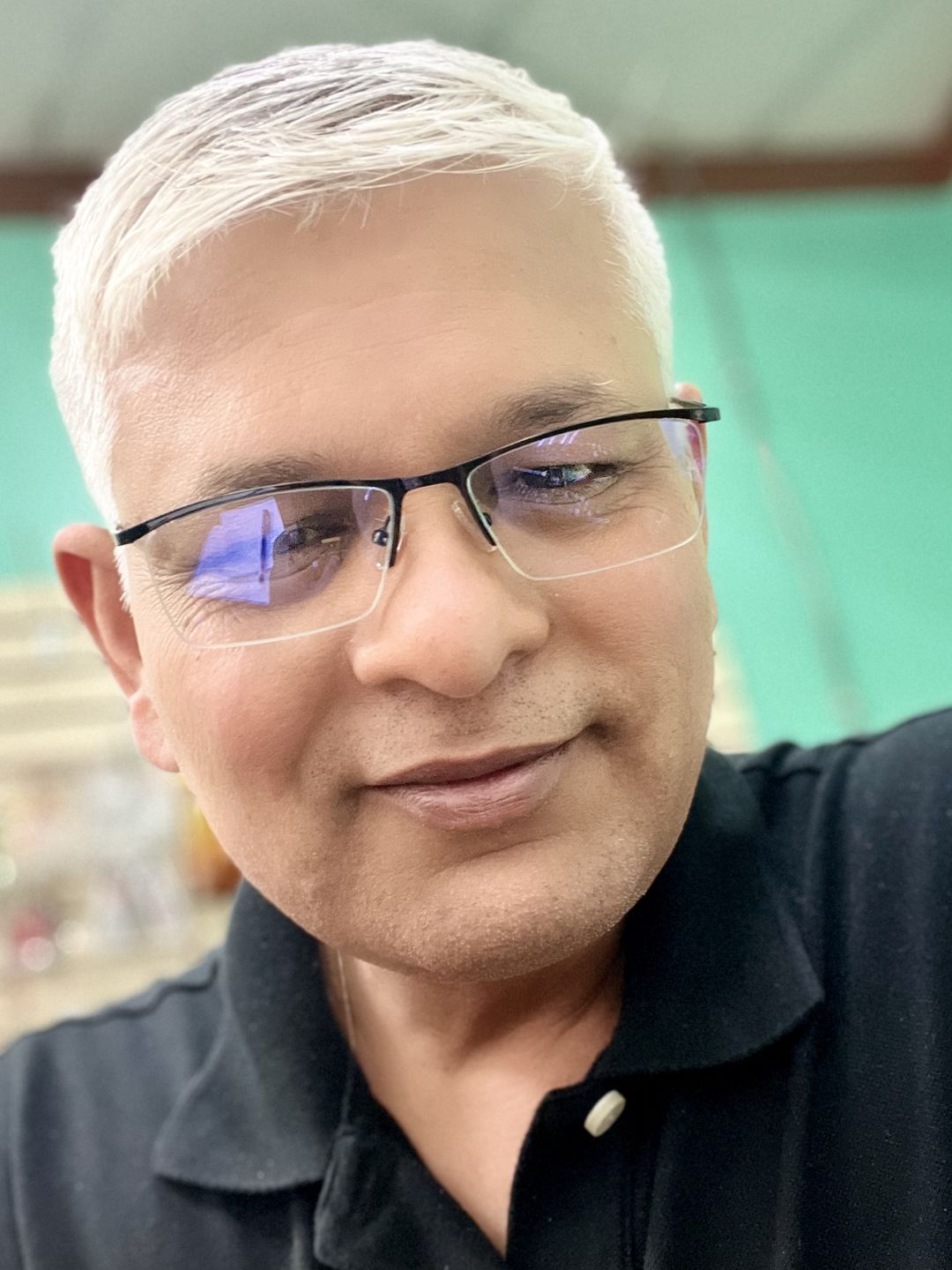 Customer photo review of Lumadux Anti Blue Light Glasses