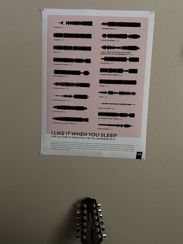 Customer photo review of "I Like It When You Sleep for You Are So Beautiful Yet So Unaware of It"