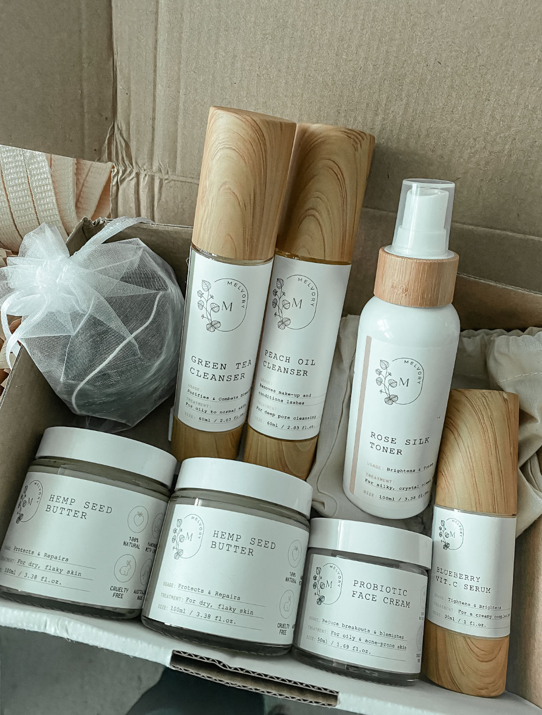 Customer photo review of Healthy Glow Set