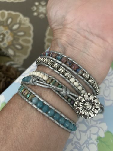 Customer photo review of Ocean Jasper Protection Apple Watch Strap