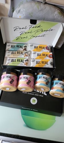 Customer photo review of Salted Caramel Protein Peanut Butter 225g 2 Pack