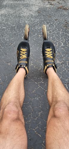 Customer photo review of Mybonts BNT Inline Boots