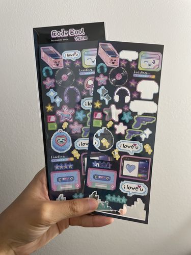Customer photo review of CODE COOL STICKERS