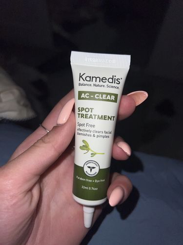 Customer photo review of טיפול נקודתי ומהיר לפצעונים ועור שמן | AC - CLEAR SPOT TREATMENT