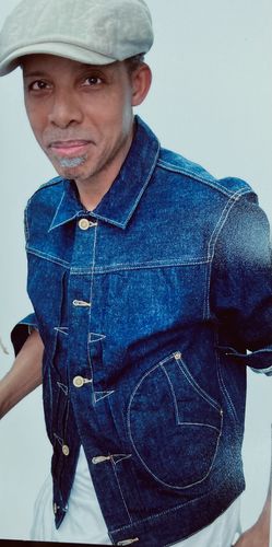 Customer photo review of 1880 Indigo Dyed 15 oz Selvedge Denim Jacket