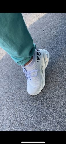 Customer photo review of Breathable Running Sport Mesh Sneakers（Buy 2 Get 10% off, 3 Get 15% off Now)