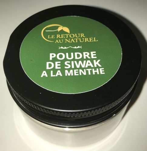 Customer photo review of POUDRE DE SIWAK A LA MENTHE