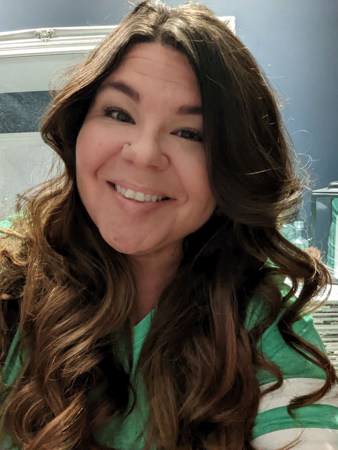 Customer photo review of The Silk Heatless Curl Kit