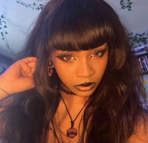 Customer photo review of Raven Contact Lenses(12 months of use)