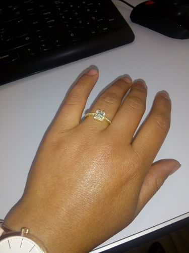 Customer photo review of Anillo Elegance