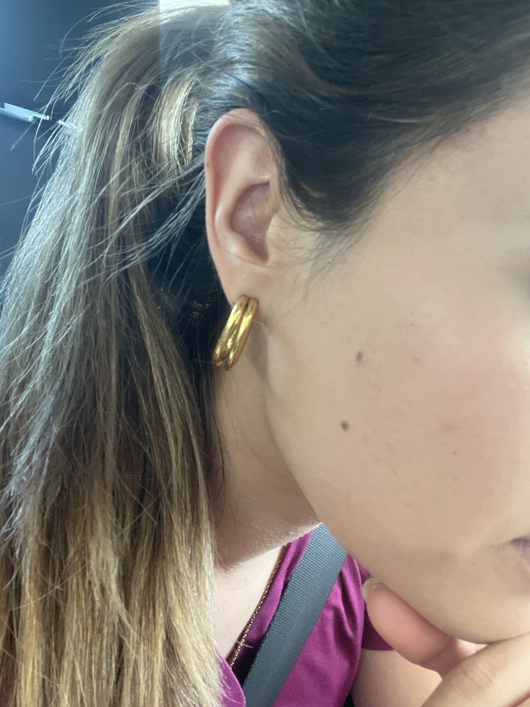 Customer photo review of Aretes Jaydy