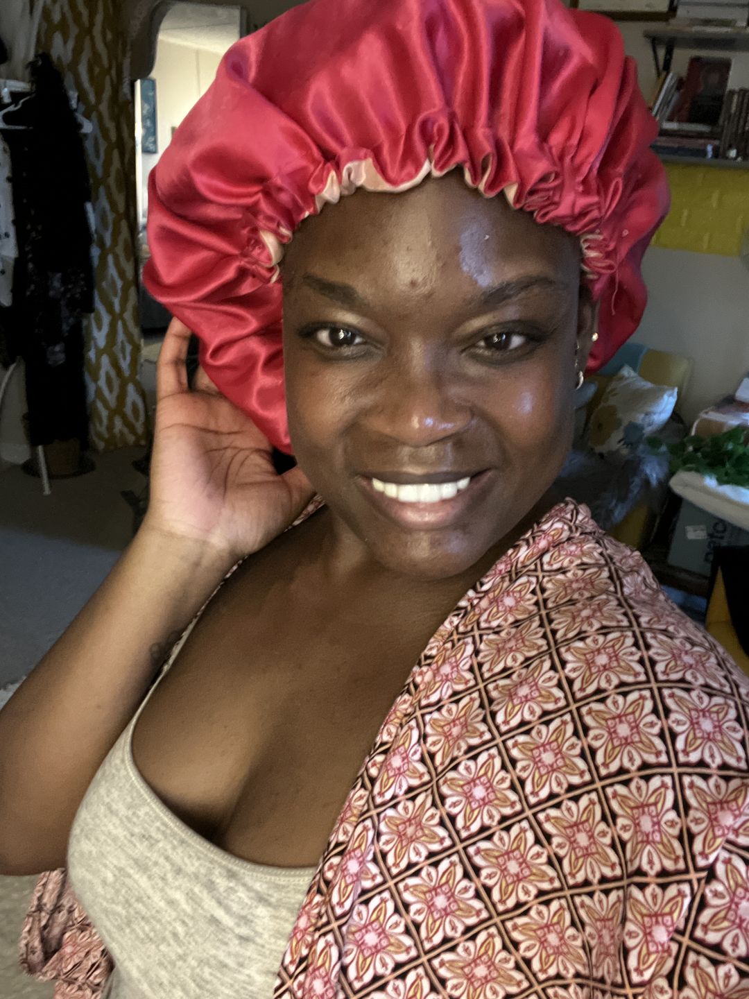 Customer photo review of Mommy & Me Bonnet