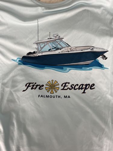Customer photo review of Custom Digital Boat Artwork