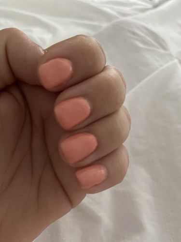 Customer photo review of Bluesky Large Hard Gel Clear 15ml