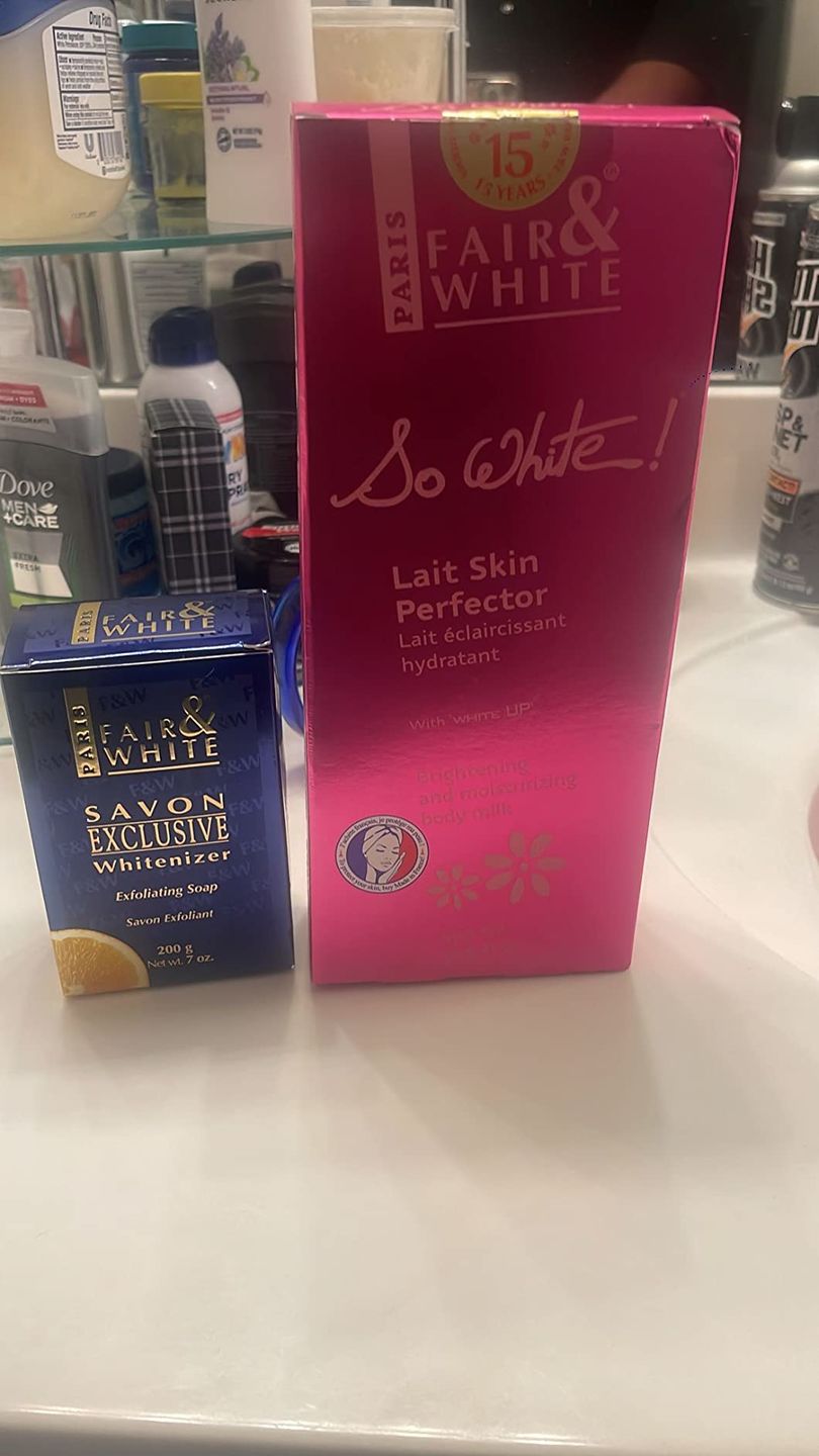 Customer photo review of Fair and White So White Hydra Sweet Moisturizing Body Lotion with Sweet Almond Oil 500ml/ 16.90 fl oz