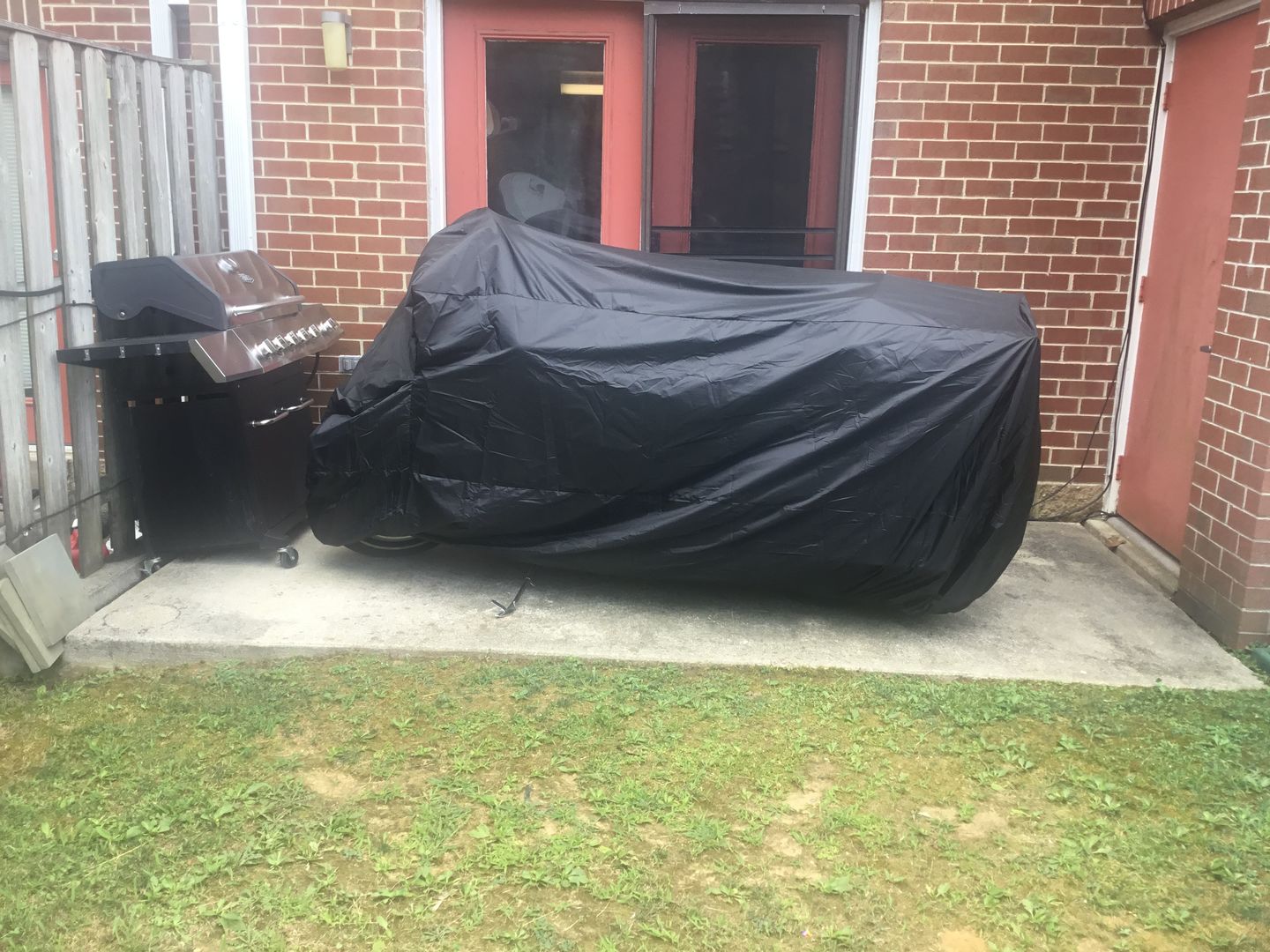 Customer photo review of Motorcycle Cover
