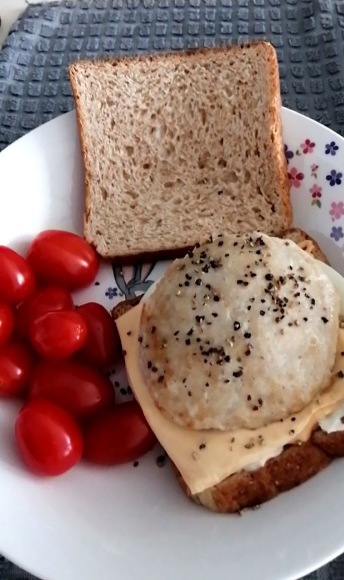 Customer photo review of Heaven Chicken Patty (2x120g)