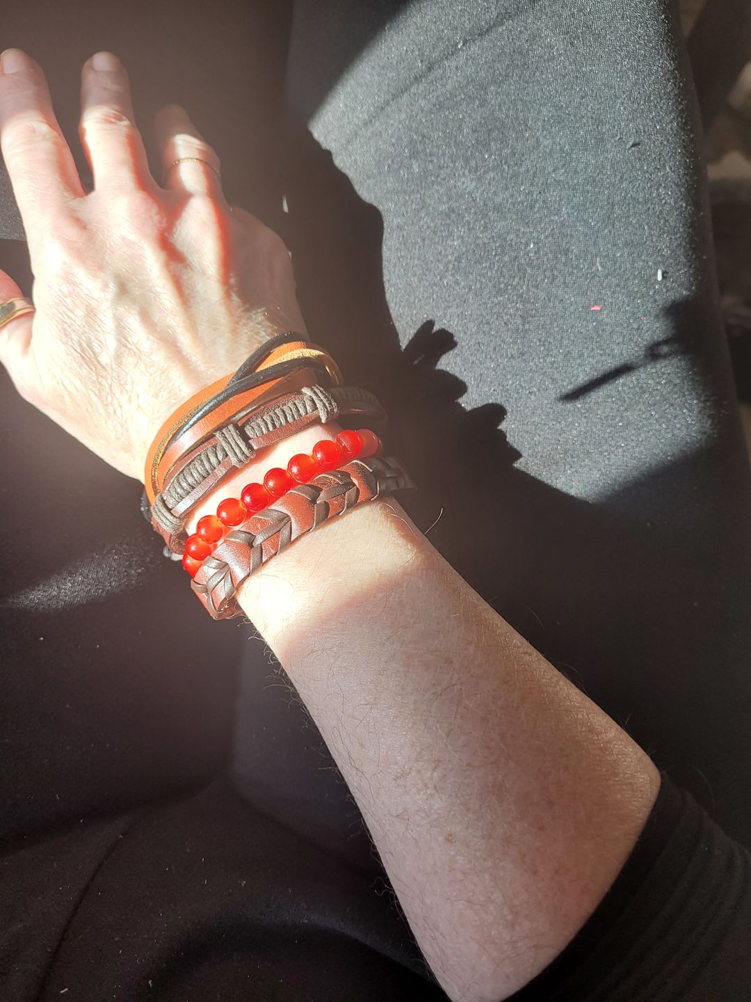 Customer photo review of Vintage Punk Plait Bracelet
