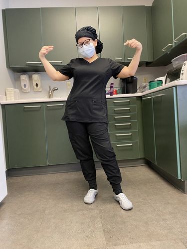 Customer photo review of NutraLeaf® Vanilla Protein