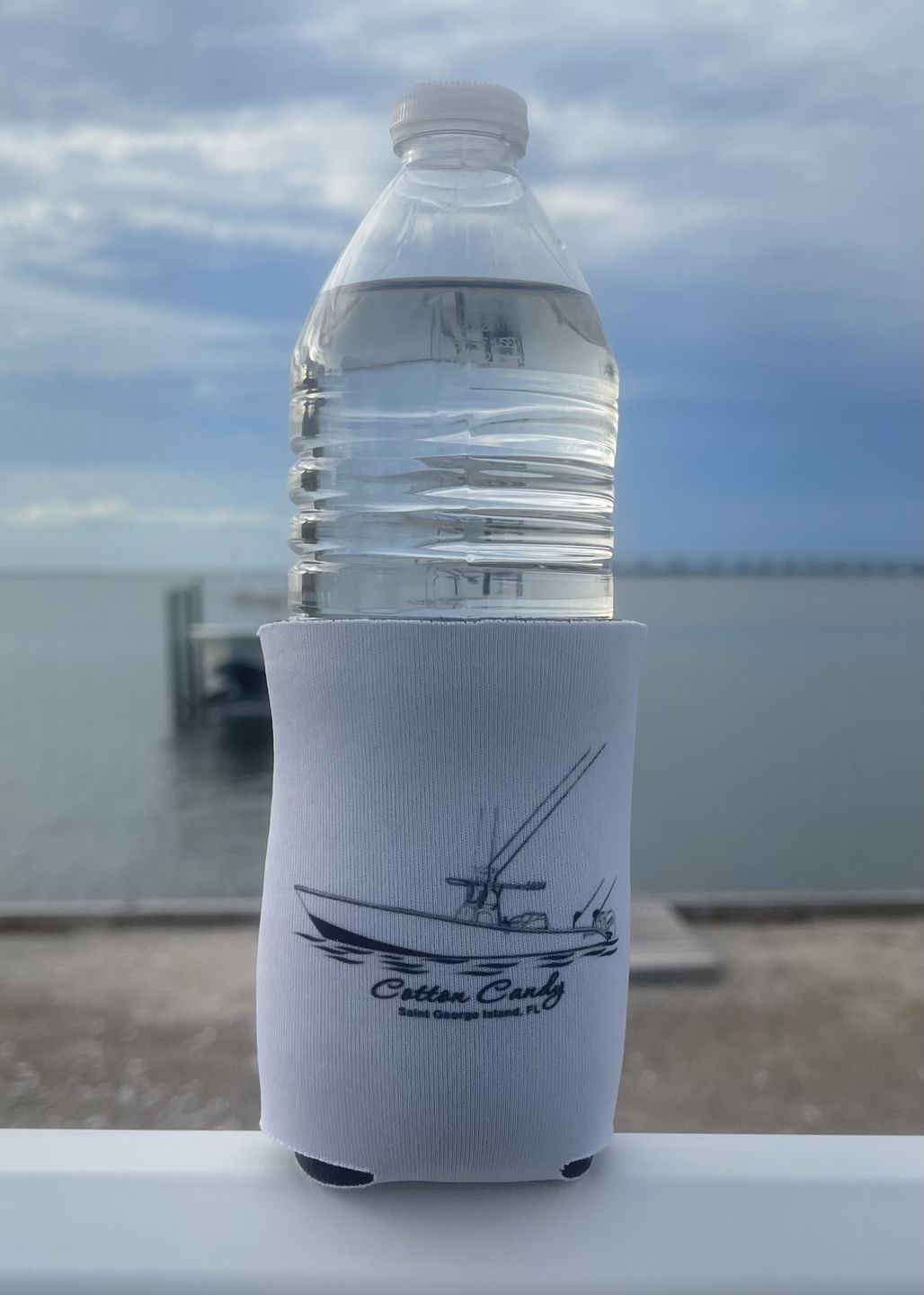 Customer photo review of Custom Boat Koozie
