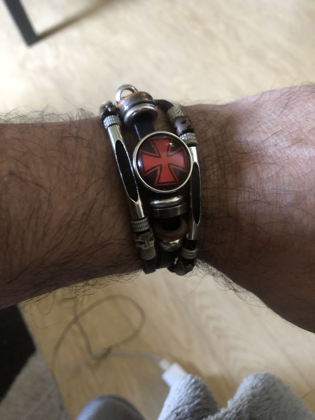 Customer photo review of Bracelet Puissance Templier