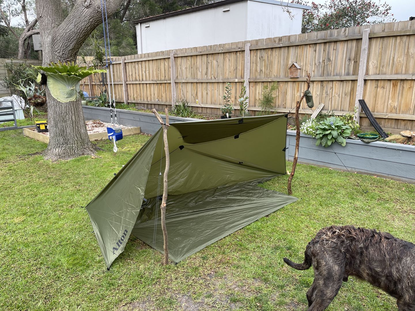 Customer photo review of Ultralight Groundsheet - Single