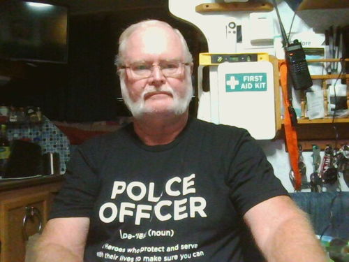 Customer photo review of Police Definition Shirt